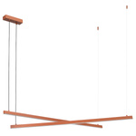 Lampa wisząca led podwójna regulowana, świecąca góra-dół MIAMI (8837) - Argon