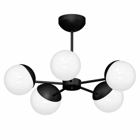 Żyrandol SFERA BLACK 5xE14 (MLP8866) - Milagro