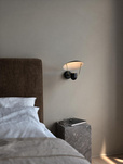 Lampa ścienna FABIOLA Nordlux GU10 40 Metal Czarny