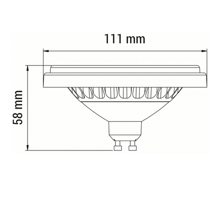 Żarówka PerfectColor ES111 SMD (894347) Loonari