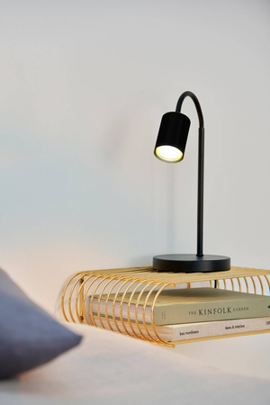 Giętka lampa stołowa EXPLORE Nordlux GU10 7W Metal Czarny