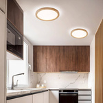 Plafon AQUA WOOD BUK Ø40 LED (18011) - TK Lighting