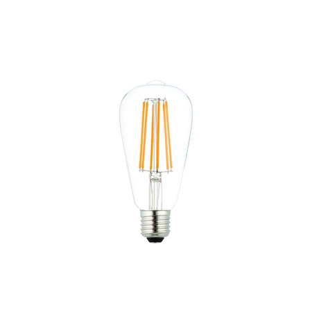Żarówka E27 LED filament pear dimmable 6W (76803) - Saxby