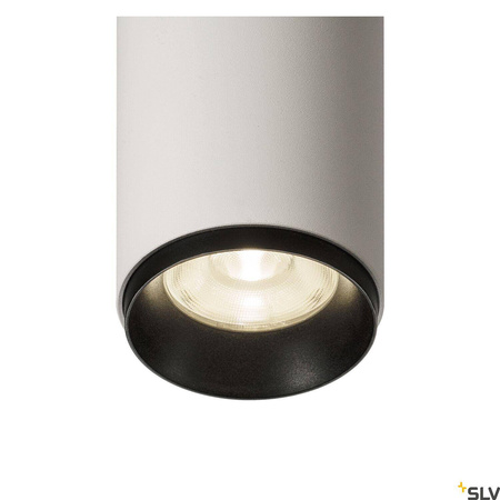 NUMINOS® SPOT PHASE M, wewnętrzna oprawa sufitowa natynkowa LED, biała/czarna 4000 K 60° (1004216) - SLV