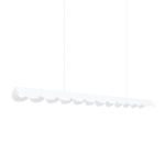 Lampa wisząca BISCUIT biała LED 3000K (TH.467) - Thoro Lighting