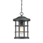 Lampa wisząca zewnętrzna Crusade (QZ-CRUSADE8-BLK) - Elstead Lighting