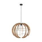 Lampa wisząca VENUS WOOD L (6888) - TK Lighting