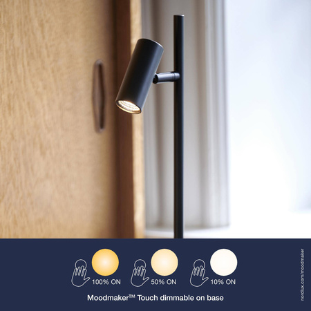 Lampa na biurko ze ściemniaczem OMARI Nordlux LED Metal Czarny