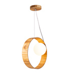 Lampa wisząca Sfera - 1 źródło światła (QN-SFERA-1P-TEAK) - Quintiesse