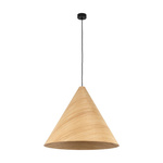 Drewniana lampa wisząca SOLIS WOOD DĄB JASNY (10597) - TK Lighting