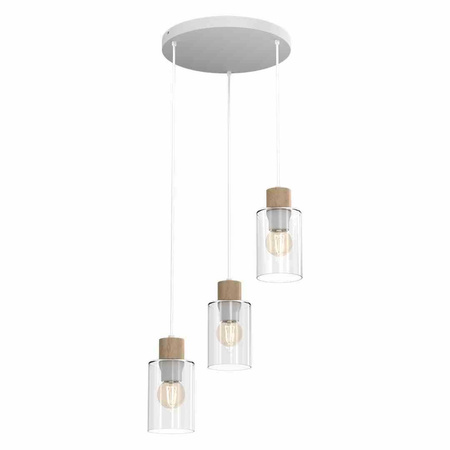 Lampa wisząca MADERA 3xE27 (MLP8556) - Milagro