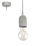 Lampa wisząca SILVARES szara (95522 - EGLO) - żyrandol