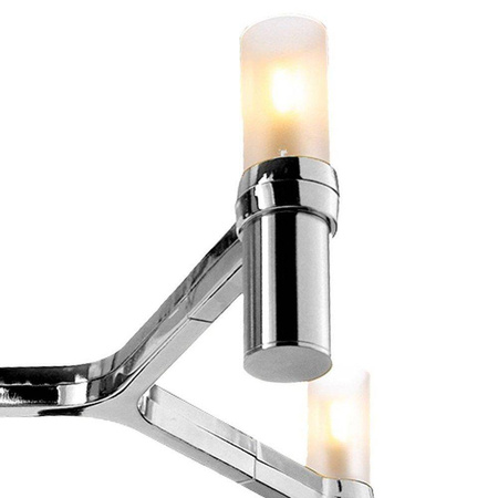 Żyrandol świecznikowy CANDLES-10 chrom 165 cm (ST-8043-10 chrome) - Step into Design