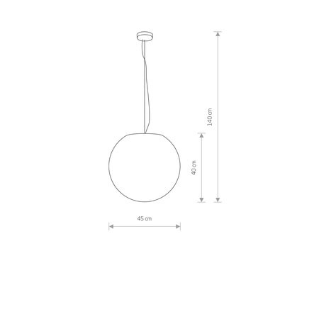 Lampa wisząca CUMULUS M (9715) - Nowodvorski