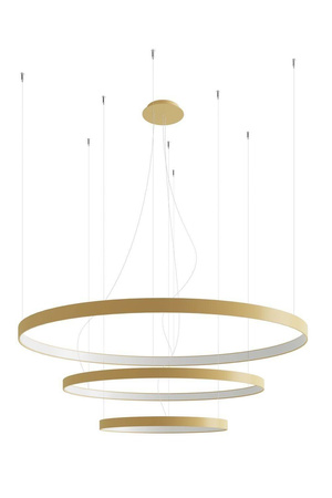 Lampa wisząca RIO 3 55/78/110 złoty LED 4000K (TH.269) - Thoro Lighting