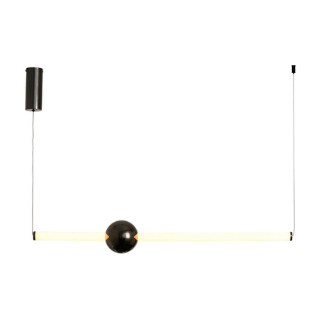 Lampa wisząca O-LINE LED 93 cm czarna (ST-1688L BK) - Step into Design