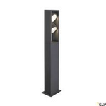ESKINA FRAME 75 FL, zewnętrzna lampa stojąca LED, double, kolor antracytowy, przełącznik CCT, 3000/4000 K (1004751) - SLV