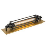 Kinkiet Retro Loft Abigali E27 złoto-czarny KR-E27-GOLD-BLACK (KR-E27-GOLD-BLACK) - Abigali