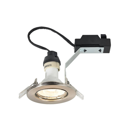 Oprawy podtynkowe CANIS Nordlux GU10 50W Metal Szczotkowany nikiel