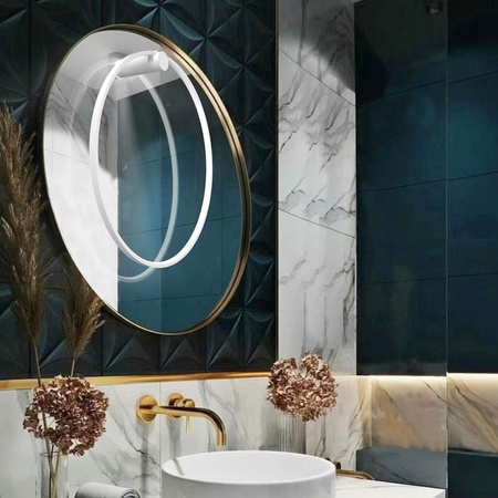 Kinkiet Mirror S biały IP44 LED CCT (LP-999/1W S WH CCT) - Light Prestige