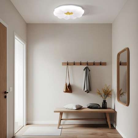 Plafon Ariva 33 cm biały LED 4000K (LP-8321/1C-33 WH) - Light Prestige