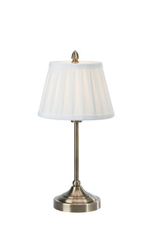 Lampa stołowa OXFORD Table 1L Offwhite/Antique Brass (108973) Markslojd