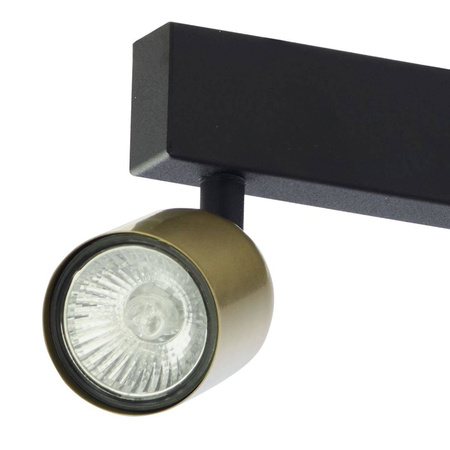 Lampa sufitowa TOP czarno-złota 4 PŁ (1021) - TK Lighting