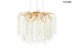 Ekskluzywna złota lampa wisząca RIVIERA 60 clear (5900168832947) - Moosee