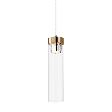 Lampa wisząca GEM złota (P0389-01D-F7AC) - Zuma Line