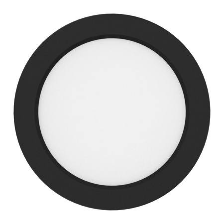 Plafon Evora Czarny Round 6W 3CCT (ML1789) - Milagro