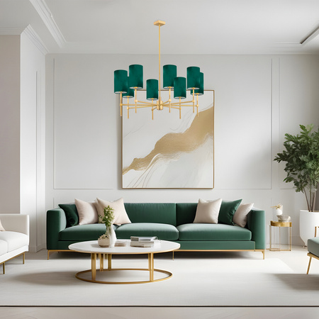 Żyrandol 8 pł. ABRUZZO (5055) - Argon