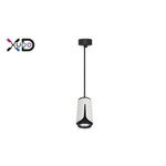 Oprawa wisząca x1 GU10 biała+czarna (XD-IK253W) - Xudo