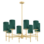 Żyrandol 8 pł. ABRUZZO (5055) - Argon