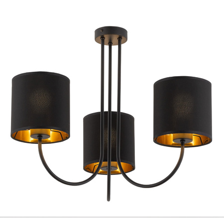 Lampa sufitowa TORENS BLACK 3 PŁ (4594) - TK Lighting
