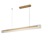 Nowoczesna lampa wisząca LONGIN-120 cm złota (ST-10538P-L120) - Step into Design
