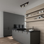 Reflektory na listwie AMIS BLACK LAMPA SUFITOWA 3 (10634) - TK Lighting