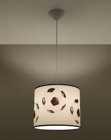 Lampa wisząca do pokoju dziecka wzór PIŁKA A 30 (SL.1424) - Sollux Lighting