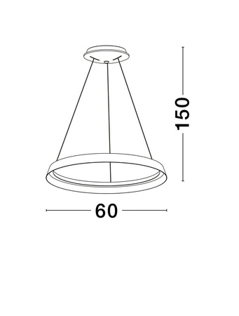 Lampa wisząca wewnętrzna BATALLAS (LE44649) - Luces Exclusivas