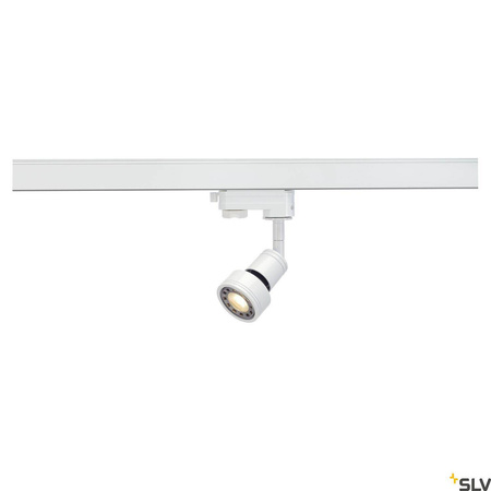 PURI, spot do szyny wysokonapięciowej 3-fazowej, QPAR51, kolor biały, maks. 50W, z adapterem 3-fazowym (153561) - SLV