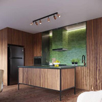 Plafon WINX 6L czarny/miedź (SL.1380) - Sollux Lighting