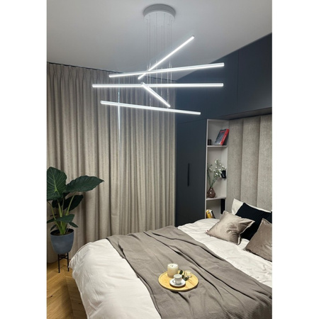 KASUMI ŻYRANDOL W-5 czarny 3000K (66369) - Ramko