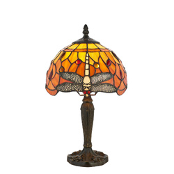 Lampa Stołowa Dragonfly flame (64091) Tiffany