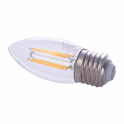 Żarówka Filamentowa LED 4W C37 E27 2700K (EKZF003) - Eko-Light