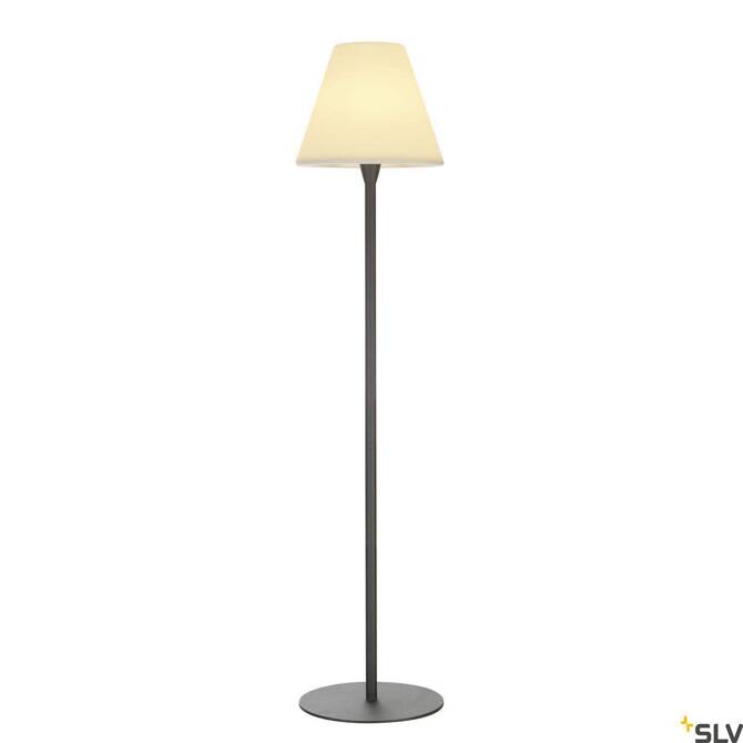 ADEGAN, lampa podłogowa outdoor, TC-(D,H,T,Q)SE, IP54, antracytowa, maks. 24W (228965) - SLV