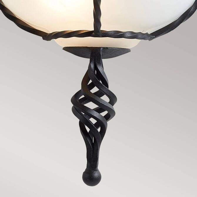 Kinkiet Pembroke (PB-WU-BLACK) - Elstead Lighting