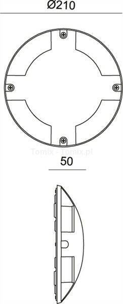 Kinkiet zewnętrzny LED HELIOS IV 3000K (D732050)