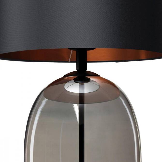 Lampa stojąca SALVADOR BLACK kolor Czarny (41126102) - KASPA