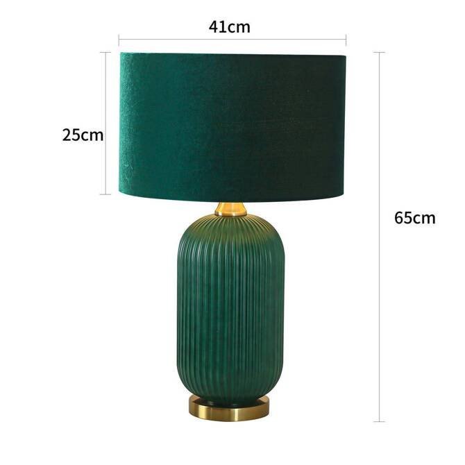 Lampa stołowa Tamiza duża 1xE27 zielona  (LP-1515/1T big green) - Light Prestige