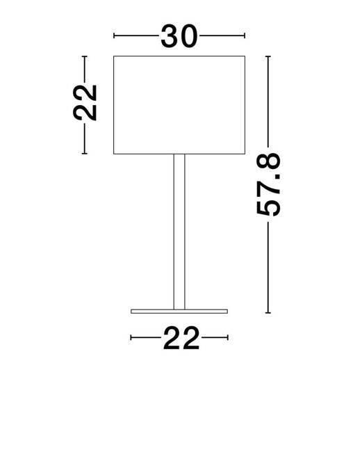 Lampa stołowa wewnętrzna GUAVIARE (LE44955) - Luces Exclusivas