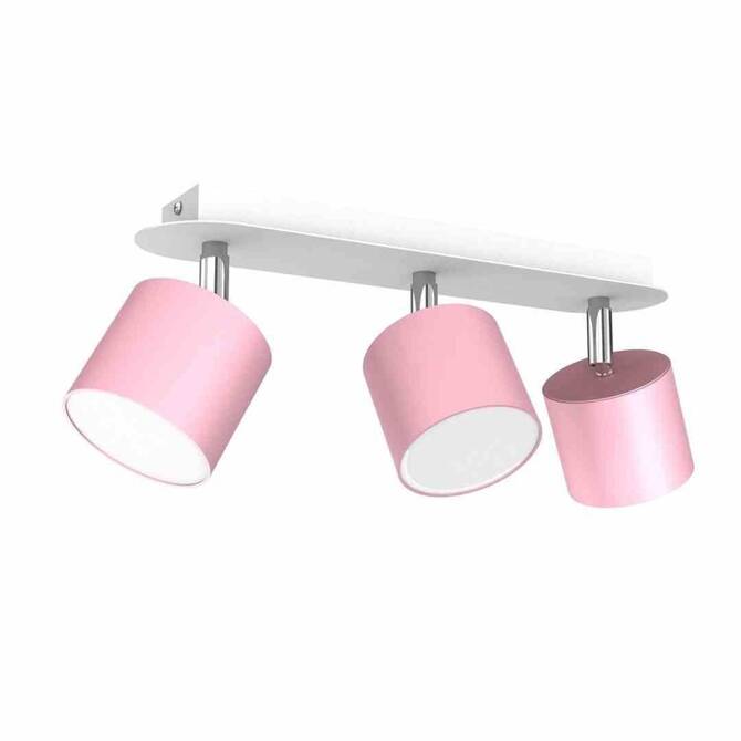 Lampa sufitowa DIXIE PINK 3xGX53 (MLP7611) - Milagro